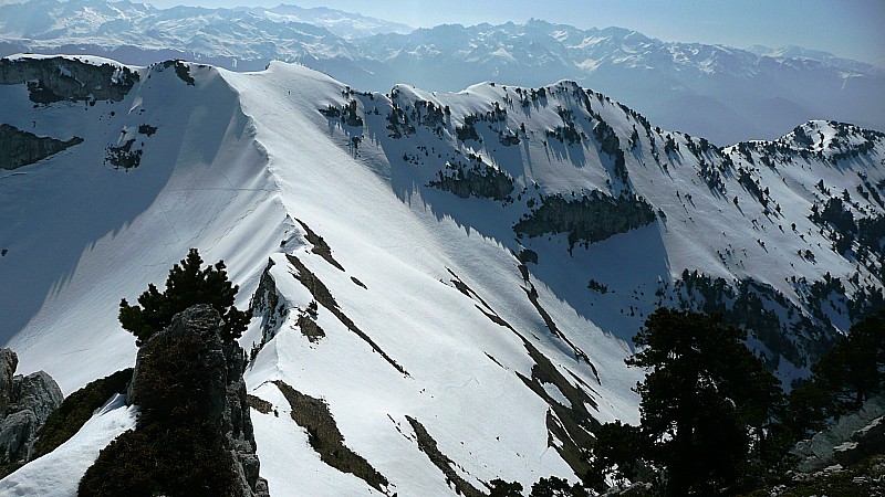 #14 Sortie du couloir : Récompense sur l Sortie du couloir : Récompense sur l'arête, c'est vraiment chouette