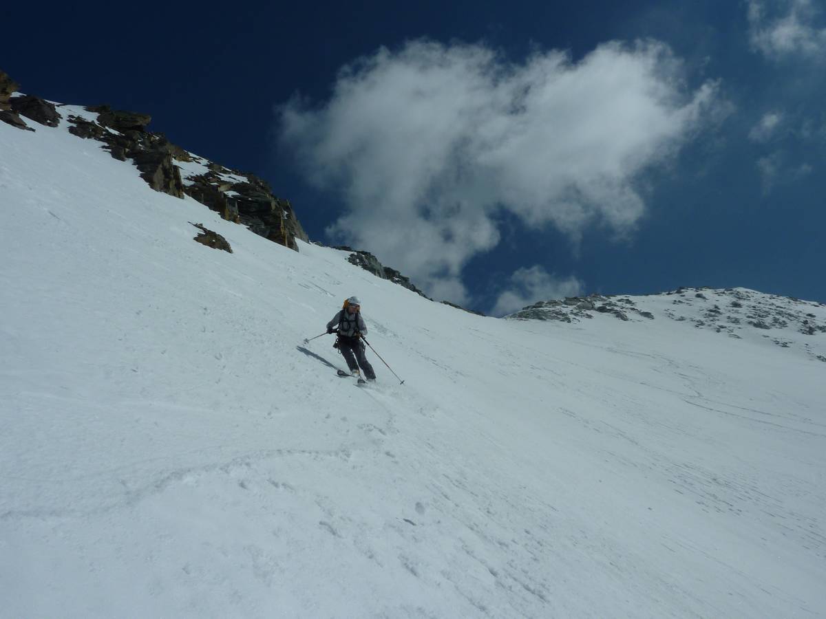 #7 Col du Moine : encore un peu de poudre sur le haut Col du Moine : encore un peu de poudre sur le haut