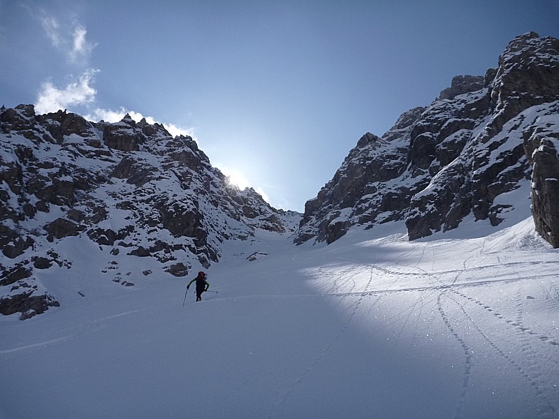#4 A l A l'assaut du couloir : Montée dans la poudreuse, ça promet !