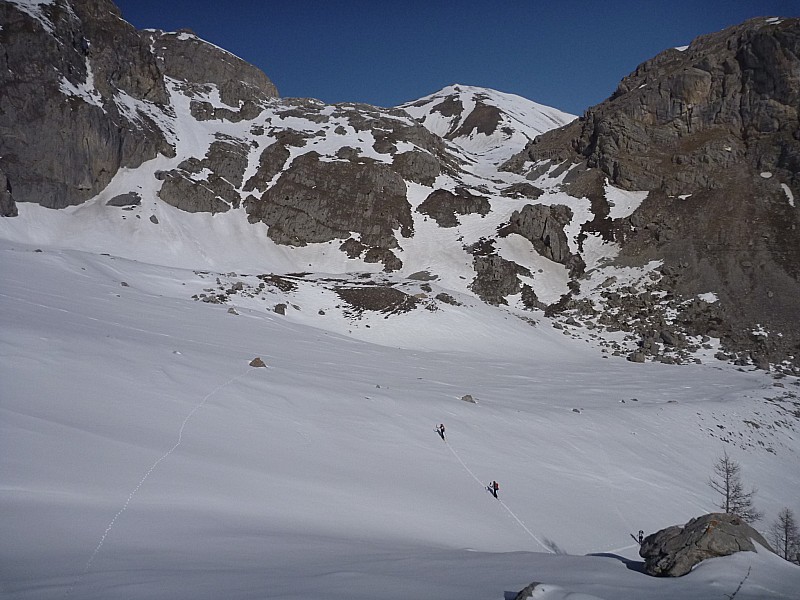 #2 Montée depuis le lac : En route vers le couloir Montée depuis le lac : En route vers le couloir