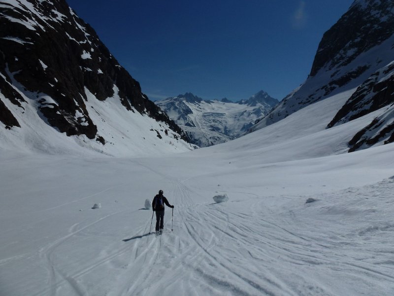 Vallon de Tré-les-Eaux : Glacier du Tour et Chardonnet