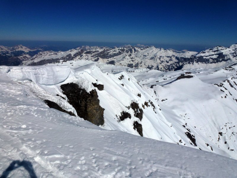 Buet : Corniches sommitales, il faudra trouver la faiblesse