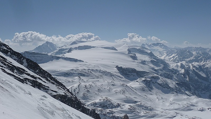 #1 Vue de la grande casse : Vue aerienne sur la traversée Vue de la grande casse : Vue aerienne sur la traversée