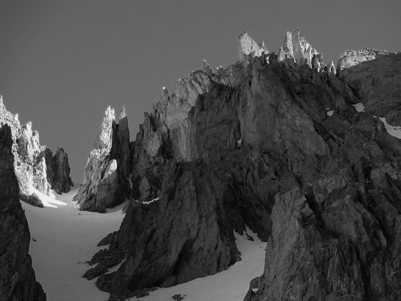 #8 col du flambeau : Le haut du couloir col du flambeau : Le haut du couloir