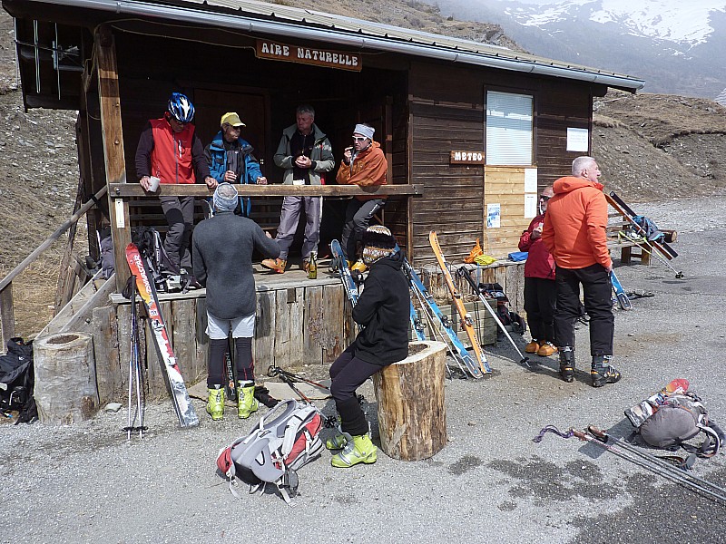 #8 Valpréveyre : On retrouve Jean-Pol, Gégé et Clo qui ont fait demi tour au col d Valpréveyre : On retrouve Jean-Pol, Gégé et Clo qui ont fait demi tour au col d'Urine et sont redescendus par Cuguillon la Muande.
