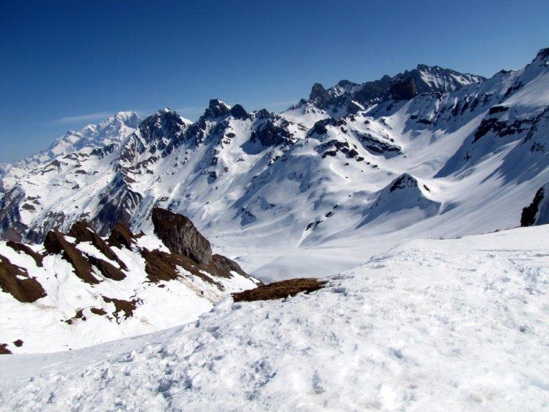 la vue du sommet : tjs aussi beau le Beaufortain