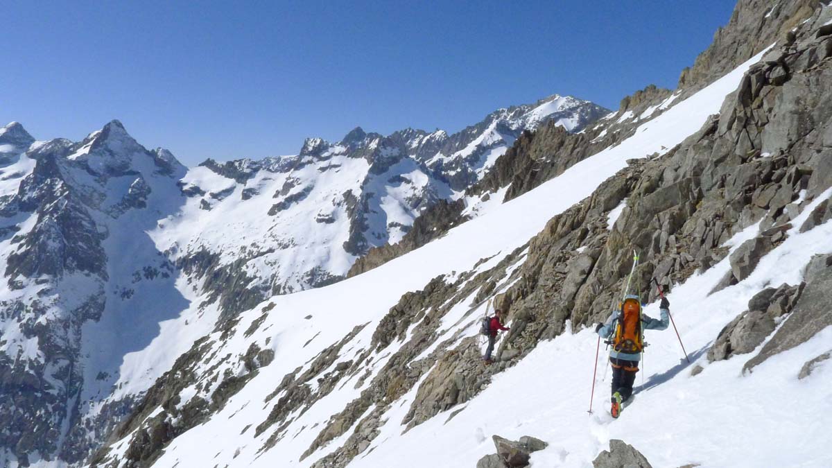 #23 Traversée expo pour chausser : Il ne faut pas s Traversée expo pour chausser : Il ne faut pas s'en mettre une...