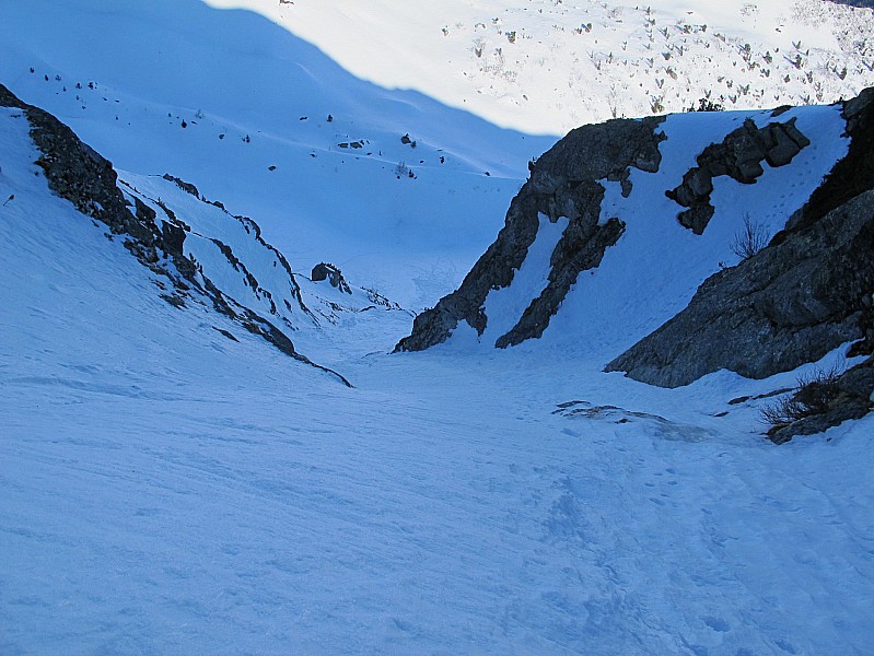 #4 grands moulins : bas du couloir ( sous le ressaut) grands moulins : bas du couloir ( sous le ressaut)