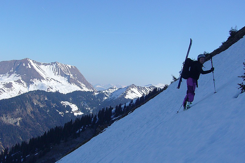 #1 Mont Rachais : Faible regel et montée en crampons Mont Rachais : Faible regel et montée en crampons