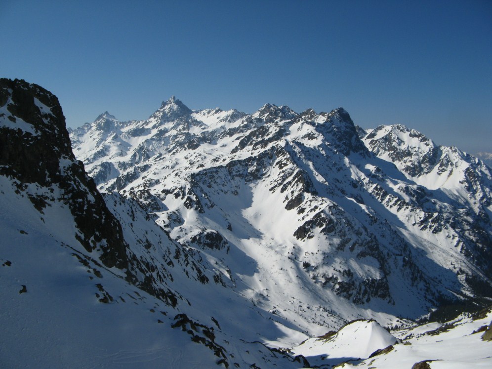 #1 col de l col de l'Aigleton : Vue côté Prabert