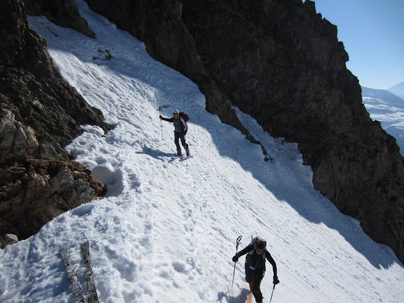 #5 Col de la Portette : Arrivée au col moins triviale qu Col de la Portette : Arrivée au col moins triviale qu'il semblait vue d'en bas.