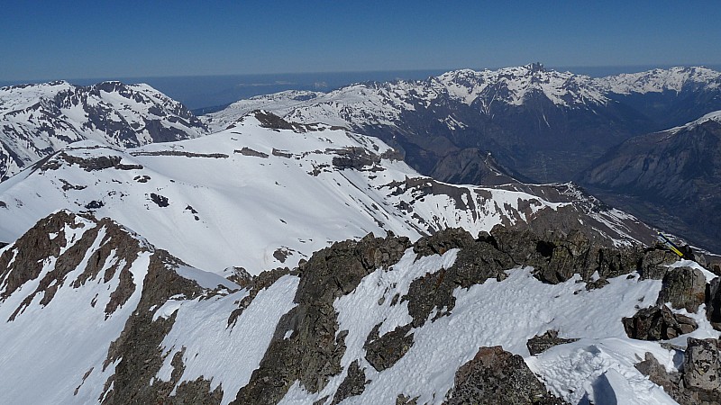 #7 Vue sur le Pic du Col d Vue sur le Pic du Col d'Ornon depuis le sommet du Rochail