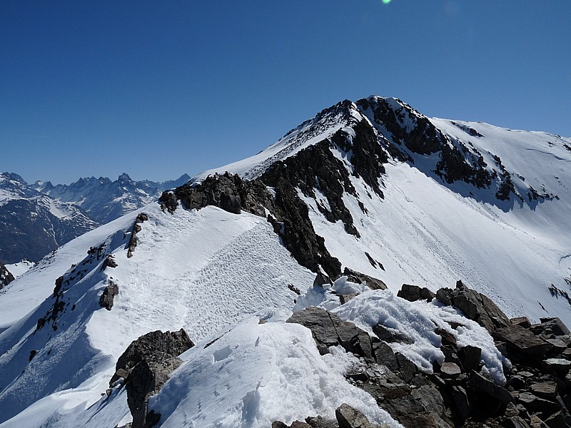 #6 L L'arête entre l'antécime et le sommet du Rochail
