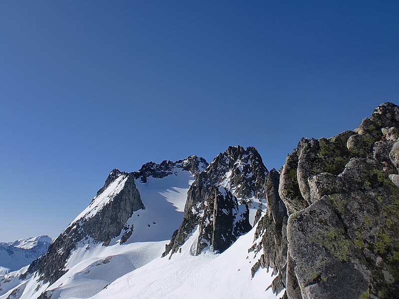 #4 aiguille de la balme : peu de monde au gd pic ce matin aiguille de la balme : peu de monde au gd pic ce matin