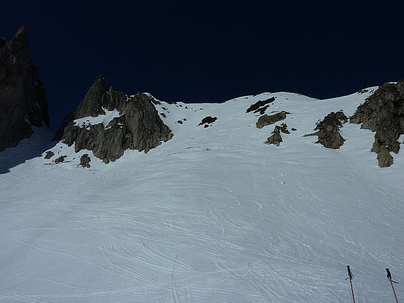 #9 Pointe de la Balme : face SE: pas engageante, même à la montée! Pointe de la Balme : face SE: pas engageante, même à la montée!