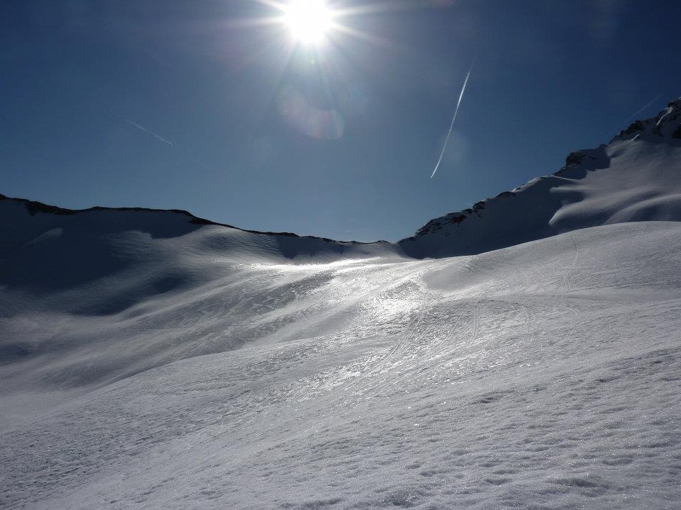 #6 charvin face EST 31/3/12 : vers le lac charvin face EST 31/3/12 : vers le lac