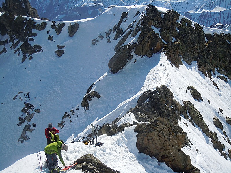 #2 Départ du couloir Nord : Ceux qui l Départ du couloir Nord : Ceux qui l'ont descendu se reconnaîtront.