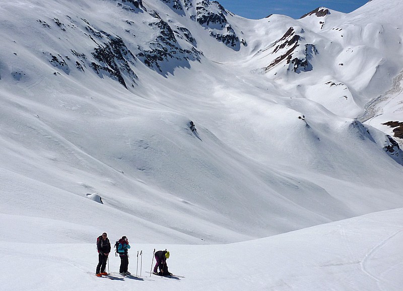 #8 col d col d'Enclave : sous les lacs Jovet : face au col du Bonhomme