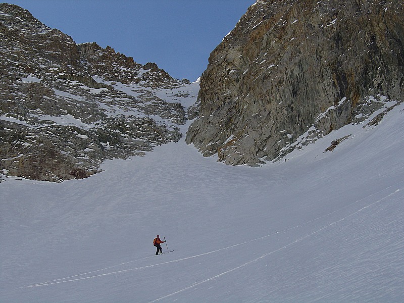 #3 en montant vers le col : Seb à la trace, mais le haut n en montant vers le col : Seb à la trace, mais le haut n'est pas enthousiasmant