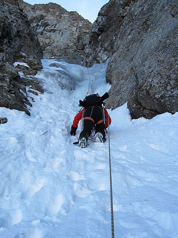 #2 1er ressaut : bien en glace 1er ressaut : bien en glace