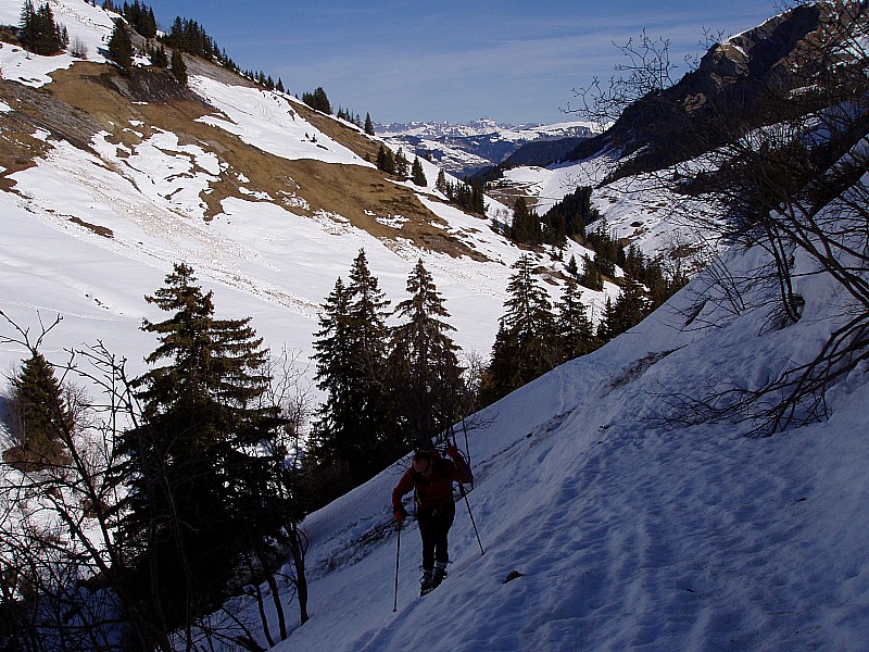 #5 Bas de la combe : Délicat en neige dure... Bas de la combe : Délicat en neige dure...