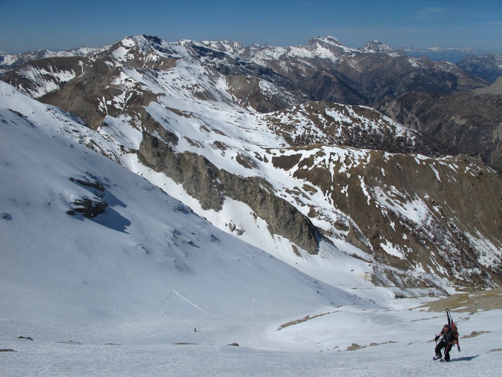 #11 Riou de la Plastra : Remontée à pied ou à ski, au choix Riou de la Plastra : Remontée à pied ou à ski, au choix