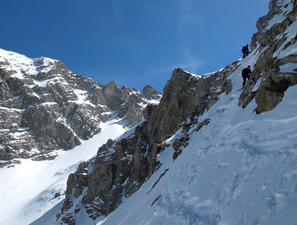 #16 Passage de barres... : ...dans le Vallon de la Gde Cayolle. Passage de barres... : ...dans le Vallon de la Gde Cayolle.
