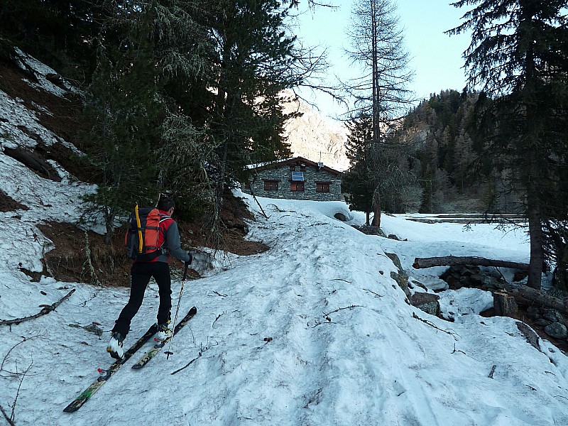 #4 Le skieur sort du bois : chaussage "quasi" définitif vers 1800m Le skieur sort du bois : chaussage "quasi" définitif vers 1800m