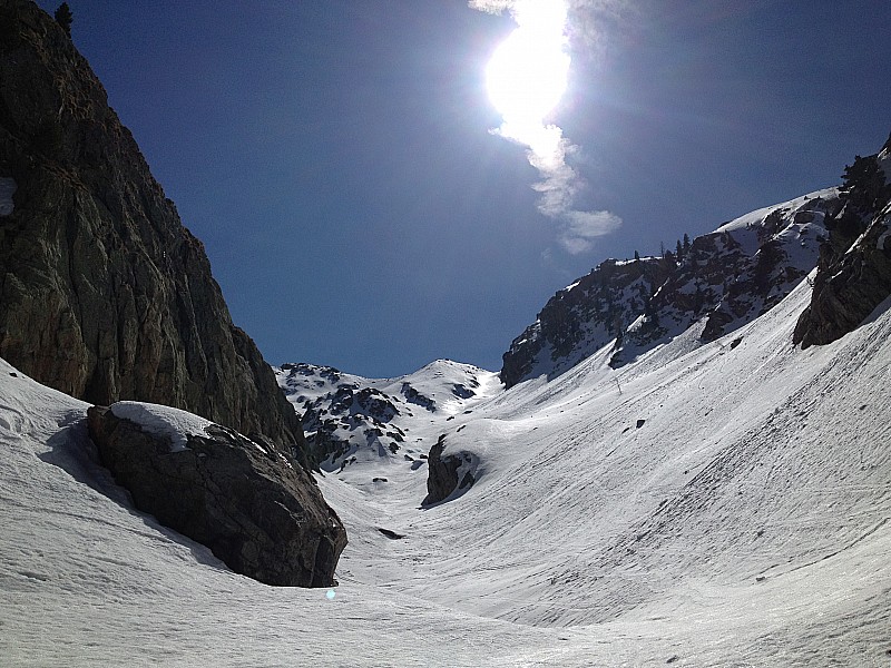 #3 vallone della balma ghilié : peu enneigé sur le bas! vallone della balma ghilié : peu enneigé sur le bas!