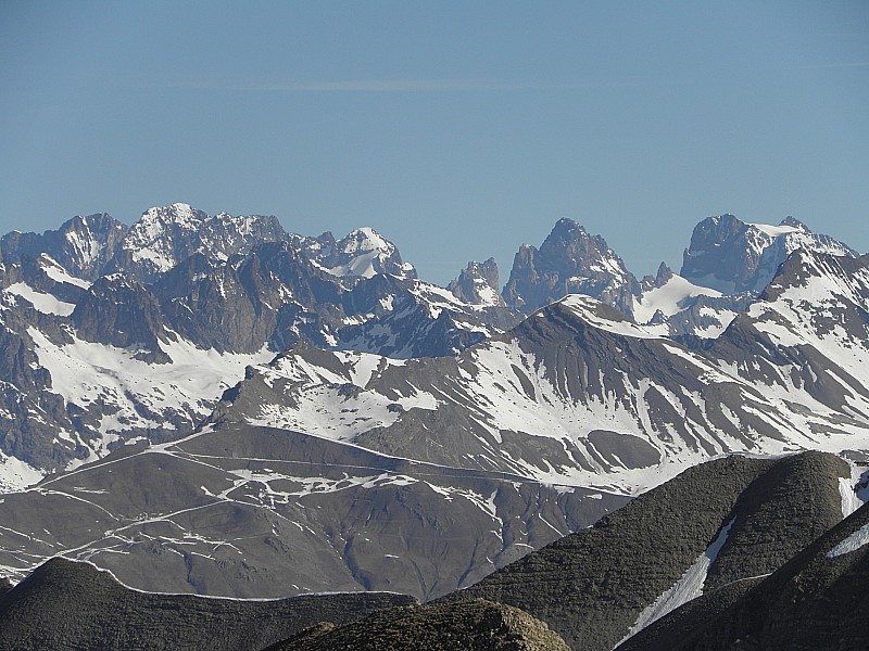 #6 Belle vue sur les Ecrins. Belle vue sur les Ecrins.