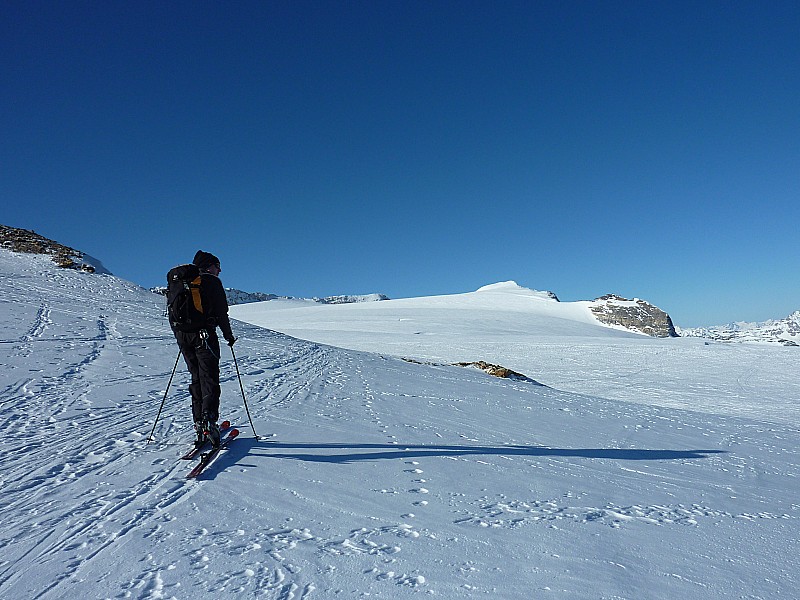#2 Glacier de la Roche Ferran : Elle est encore loin la pointe du Dard... Glacier de la Roche Ferran : Elle est encore loin la pointe du Dard...
