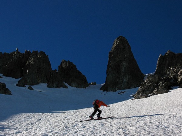 #3 Dent du Pra : Mick sous le couloir terminal Dent du Pra : Mick sous le couloir terminal