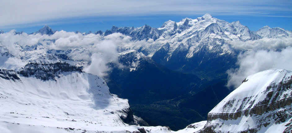 #3 Massif du Mt Blanc : Vue sur le Massif du Mt Blanc depuis le sommet. Massif du Mt Blanc : Vue sur le Massif du Mt Blanc depuis le sommet.