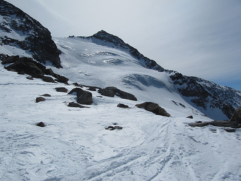 #10 La bas du : Glacier d La bas du : Glacier d'Armancette.