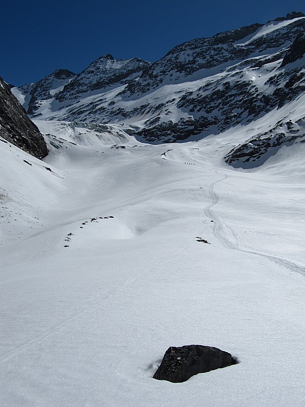 #2 Le bas : du glacier de Tré la Tête. Le bas : du glacier de Tré la Tête.