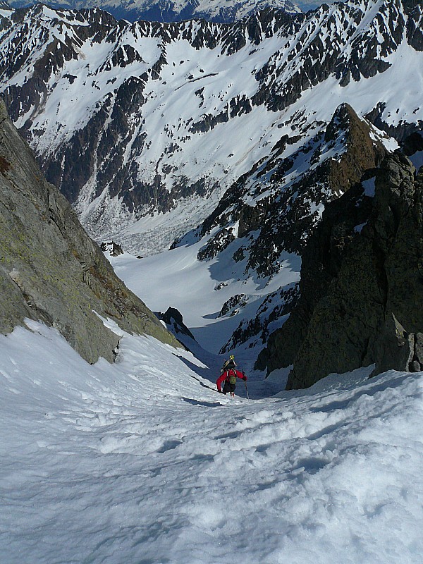 #15 descente couloir descente couloir