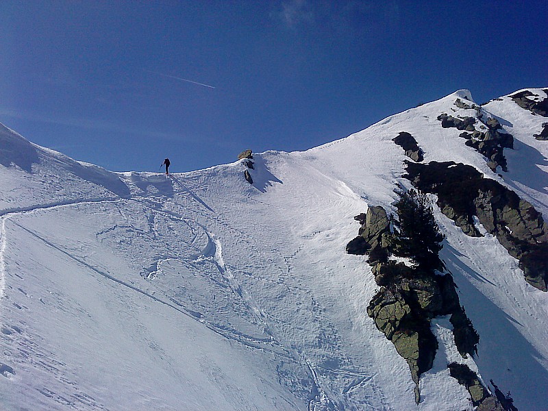 #18 Grand Charnier d Grand Charnier d'Allevard : la remontée au col du Gollet