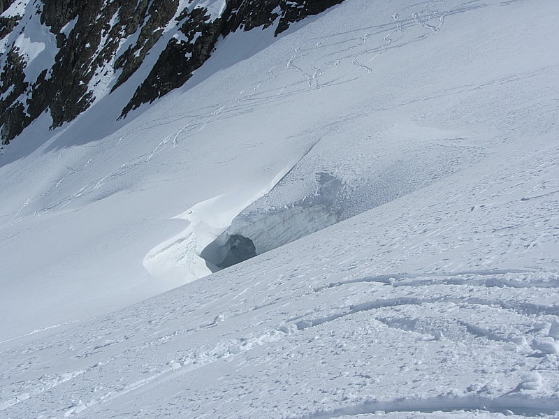 #5 Glacier d Glacier d'Arnes : La seule grosse crevasse