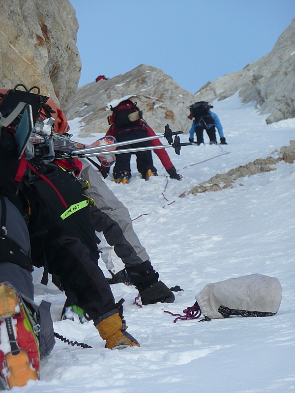 #16 c c'est parti : montée en bonne neige et bonnes traces