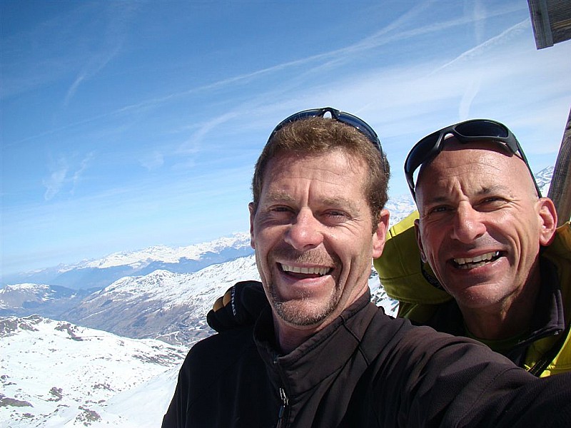 #4 Sommet : content d Sommet : content d'être arrivés mais fait frisquet