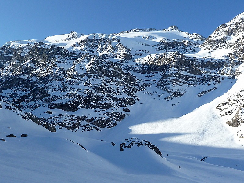 #2 Conditions : sur la redescente du glacier supérieur du Vallonnet Conditions : sur la redescente du glacier supérieur du Vallonnet