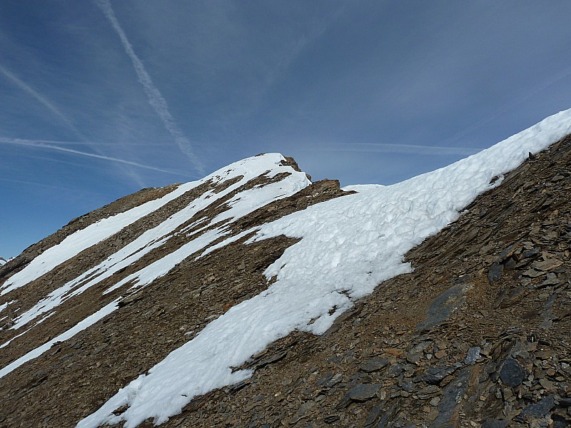 #4 Presque au sommet : un petit bout d Presque au sommet : un petit bout d'arête à pied