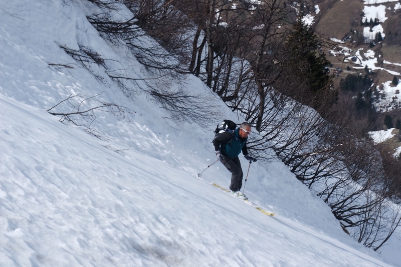#3 sortie des arbres : Christophe a l sortie des arbres : Christophe a l'attaque
