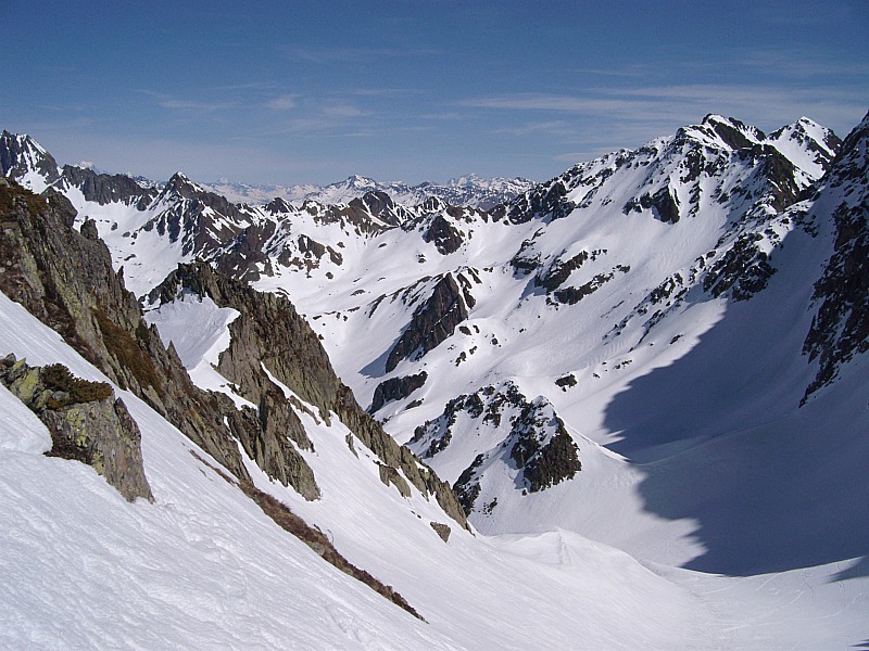 #4 Col Morétan 4 : Du col, vue sur la vallée du Veyton Col Morétan 4 : Du col, vue sur la vallée du Veyton