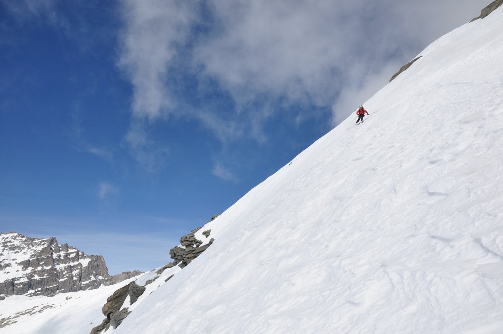 #24 Pointe Clavarini : Encore du bon ski sur cette face Ouest Pointe Clavarini : Encore du bon ski sur cette face Ouest