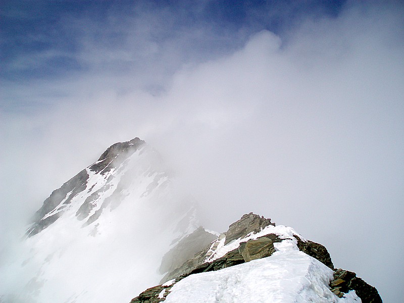#39 Albaron : Petite vue sur l Albaron : Petite vue sur l'arête bien sèche