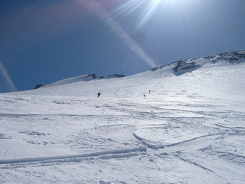 #5 pointe du Charbonnel : bonne conditions à la descente pointe du Charbonnel : bonne conditions à la descente
