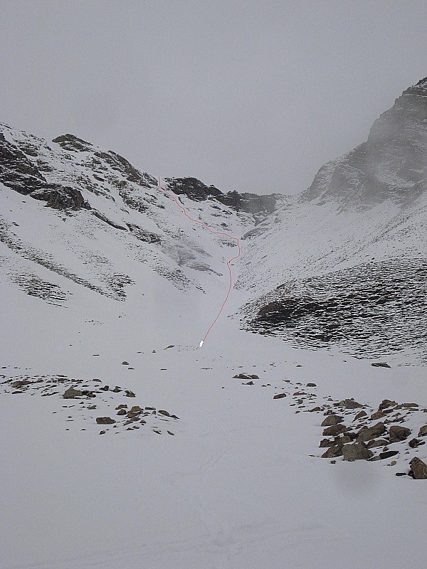 #4 vu du couloir : vue de la trace du jour vu du couloir : vue de la trace du jour
