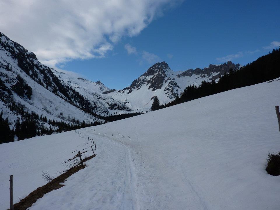#1 col de l col de l'enclave 6/4/12 : le plat de la balme