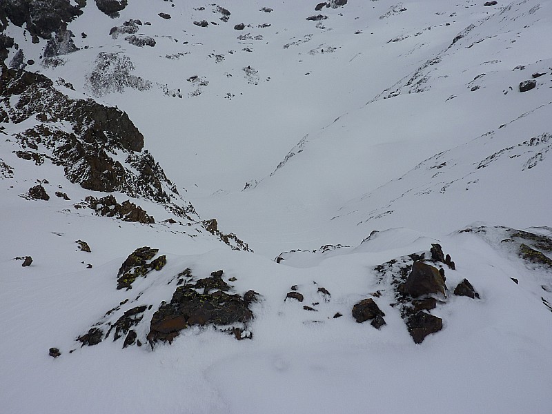 #5 Descente : Le haut de la petite face Nord Descente : Le haut de la petite face Nord